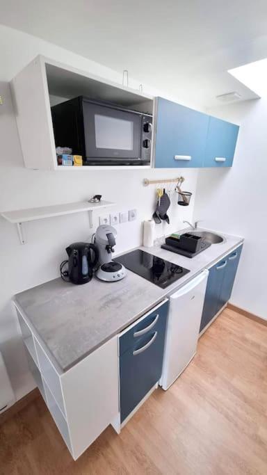 Studio En Rez De Jardin Avec Terrasse Privee - Le Petit Chateau Avesnois - Tv - Wifi - Logement Complet Avesnes-sur-Helpe Extérieur photo